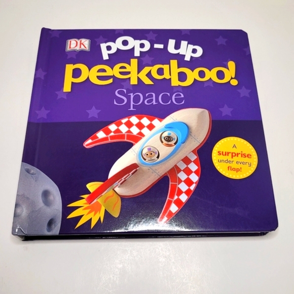 Pop-Up Peekaboo Space Children's Book - Picture 6 of 8